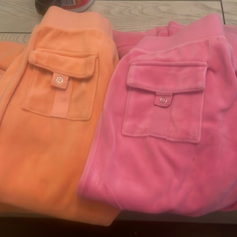 Two juicy couture tracksuits